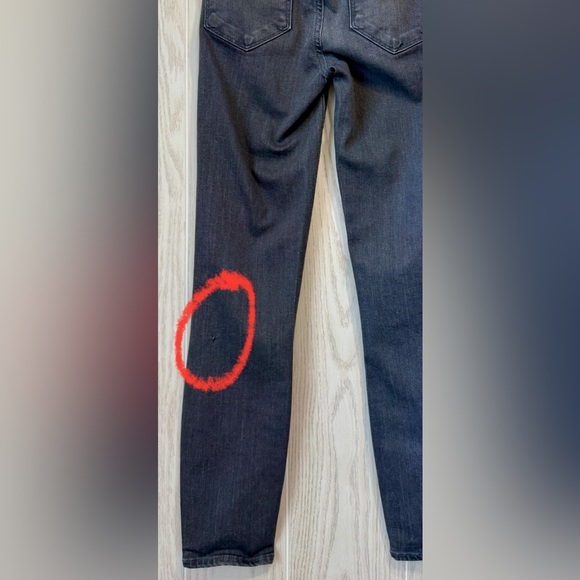 Paige Verdugo Ankle Skinny Jeans Bonnie Grey Size 25 LNC - Picture 5 of 6